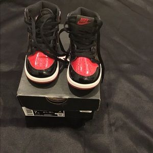 Air Jordan 1 Retro High OG TD ‘Patent Red’